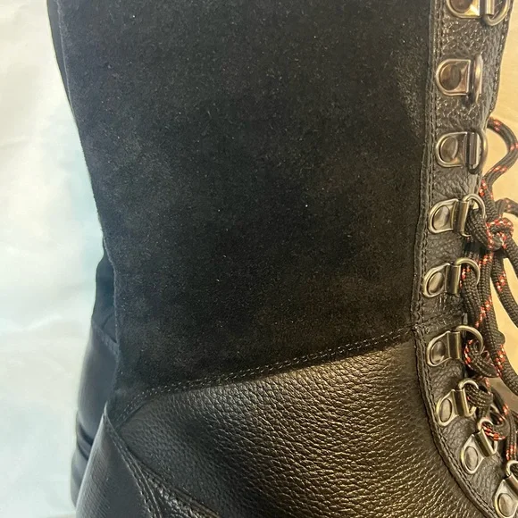 #8093. Reserved Footwear New York Men\'s Leather/Suede Black Boot. Size 11. NEW! 8093. Reserved Footwear New York Men main image 2